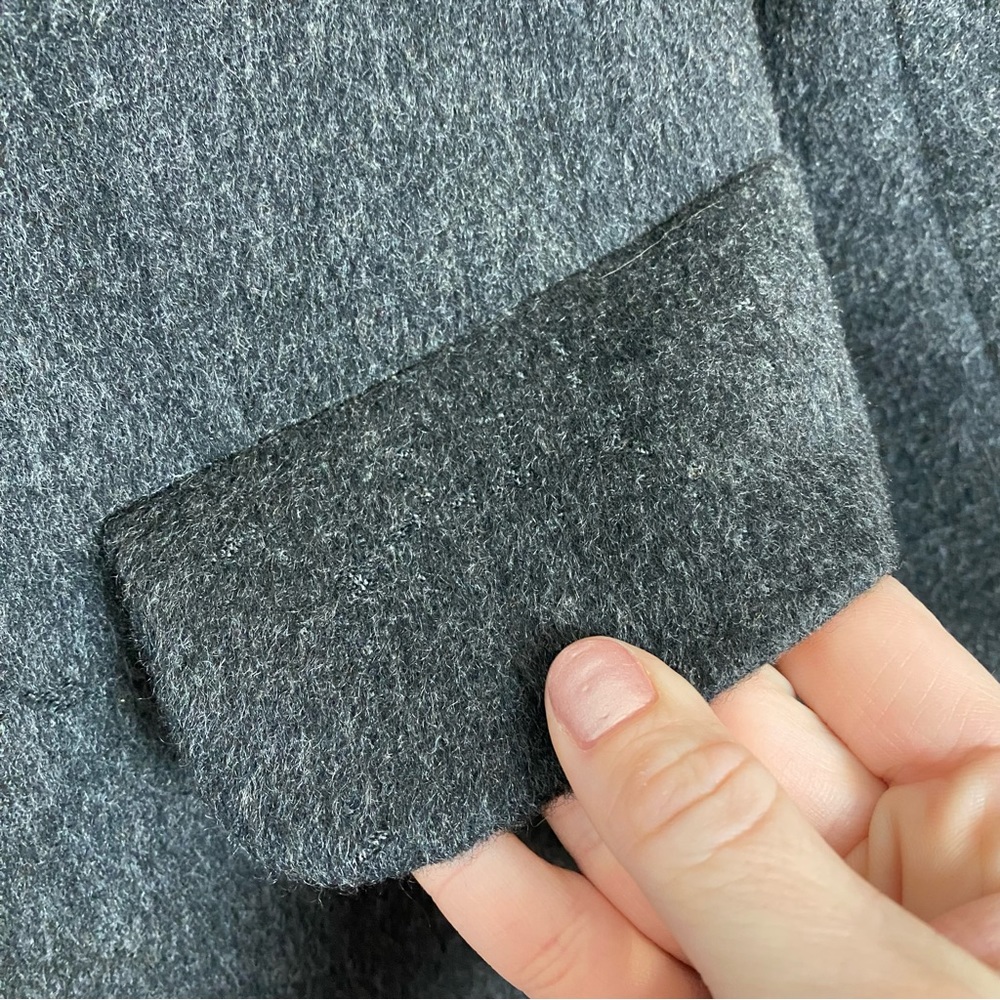 SOLD Akris Punto Cashmere Colorblock Jacket - Picture 12 of 15